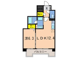 エル・イソベ三宮の物件間取画像